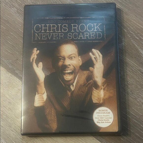 Chris Rock: Never Scared (DVD) + Bonus Special New Factory Sealed - Picture 1 of 2